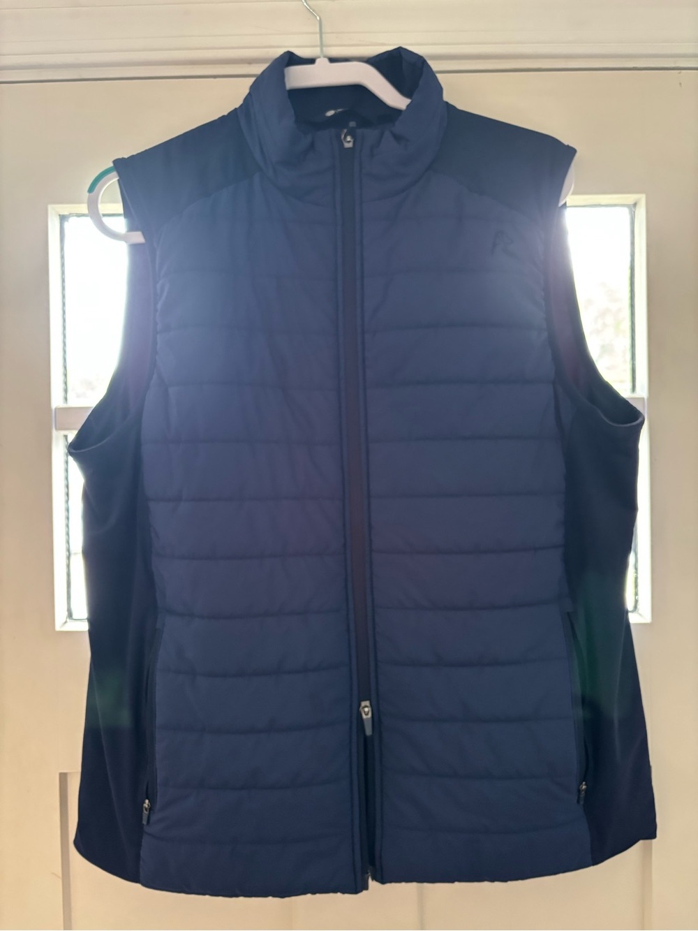 Rhoback Navy Quilted Performance Vest